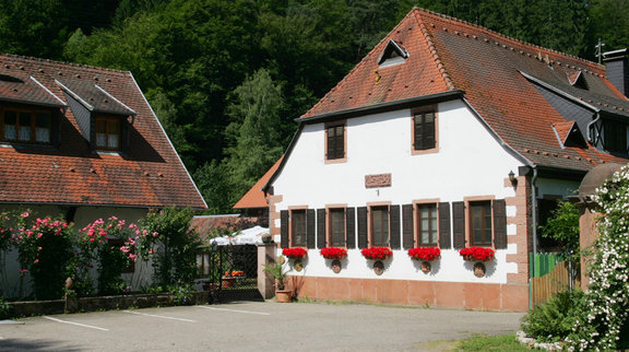 Außenansicht, Restaurans "7 Raben" in Bad Dürkheim 